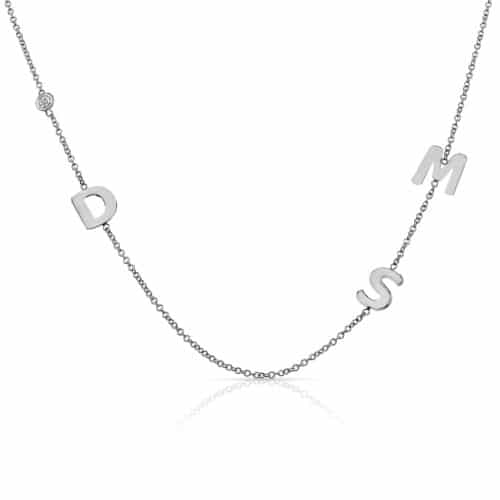 שרשרת אותיות בעיצוב אישי