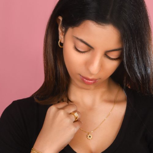 Alternative view of צמיד גורמט מיוחד זהב 14 קארט צהוב