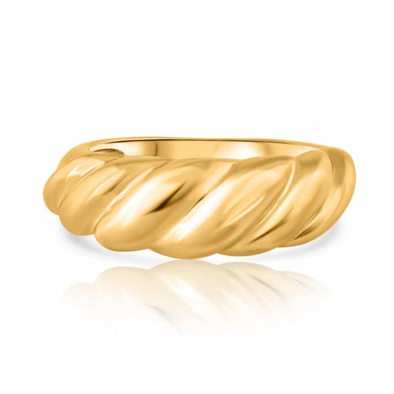 טבעת קאורסון זהב 14 קארט2