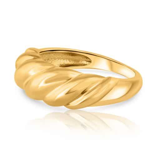 טבעת קאורסון זהב 14 קארט2