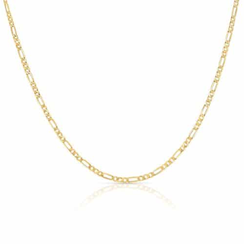 שרשרת גורמט קלאסי זהב 14 קארט צהוב