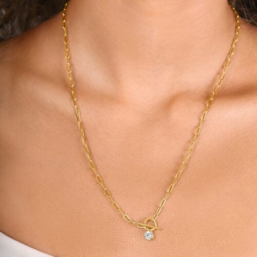 גורמט עדין עם סוגר מיוחד משובץ יהלום חצי קארט – מעבדה