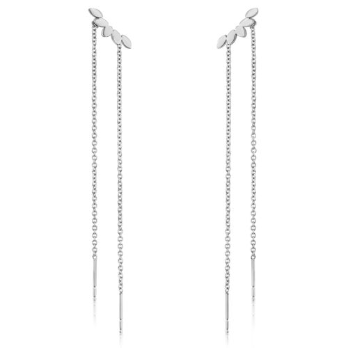 עגיל 5 עגלי זהב מושלמים ל 2 חורים