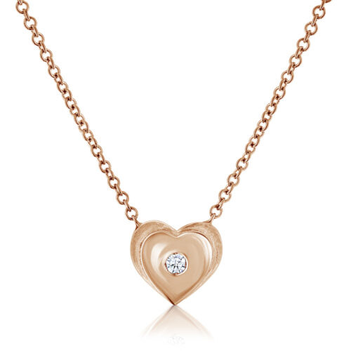 שרשרת לב כפול מהמם ועדיף משובץ יהלום או אבן חן לבחירה