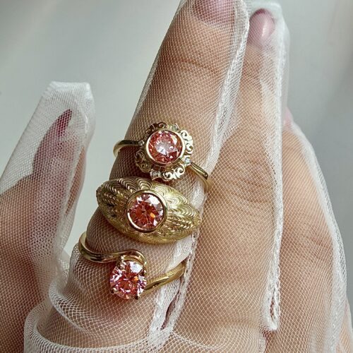 יהלומים ורודים קולקצית קפסולה שני קוג׳מן